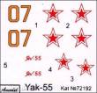 Amodel AMO72192 - 1:72 Yak-55 Soviet aerobatic aircraft