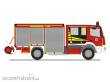 Rietze 72915 - Schlingmann Varus HLF FW Schwerte, 1:87