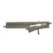 Rokuhan 7297022 - Elektr. Weiche links R127-26°, inkl. Gleis gerade