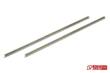 Rokuhan 7297083 - Gleis gerade, 440 mm mit Anschlussblende (2 Stück)