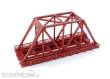 Rokuhan 7297088 - Kastenbrücke rot, 110 mm
