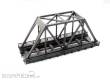 Rokuhan 7297090 - Kastenbrücke dunkelgrau, 110 mm