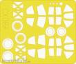 Eduard Accessories CX087 - P-38 Lightning in 1:72