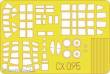 Eduard Accessories CX095 - Ki-48 Lily in 1:72