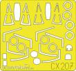 Eduard Accessories CX207 - A-7 Corsair II für Hobby Boss Bausatz in 1:72