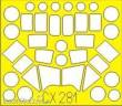 Eduard Accessories CX281 - C-27J Spartan for Italeri in 1:72
