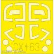 Eduard Accessories CX463 - Jet provost T.3/T.3a for Airfix