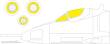 Eduard Accessories CX602 - 1:72 A-4B 1/72 for FUJIMI / HOBBY 2000