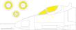 Eduard Accessories CX606 - A-4E 1/72 for FUJIMI / HOBBY 2000