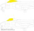 Eduard Accessories CX641 - 1:72 Meteor F.8 for AIRFIX