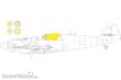 Eduard Accessories CX652 - 1/72 S-199 bubble canopy Weekend 1/72 EDUARD