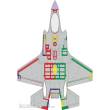 Eduard Accessories CX654 - 1/72 F-35A RAM panels early 1/72 TAMIYA