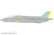 Eduard Accessories CX655 - 1/72 F-35A RAM panels late 1/72 TAMIYA
