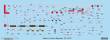 Eduard Accessories D48034 - P-51D stencils for Eduard in 1:48