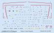 Eduard Accessories D48068 - P-39 stencils for Eduard in 1:48
