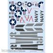 Eduard Accessories D48093 - 1:48 F-4B NAVY for TAMIYA