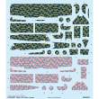 Eduard Accessories D72024 - Fokker D.VII 4color lozenge for Eduard
