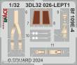 Eduard Accessories 3DL32026 - Bf 109E-4 SPACE 1/32