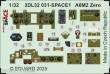 Eduard Accessories 3DL32031 - A6M2 Zero SPACE TAMIYA