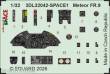 Eduard Accessories 3DL32042 - Meteor FR.9 SPACE for Revell