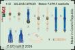Eduard Accessories 3DL32043 - Meteor F.8/FR.9 seatbelts SPACE for Revell
