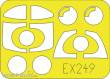 Eduard Accessories EX249 - J-35 Draken für Hasegawa Bausatz in 1:48