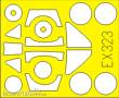 Eduard Accessories EX323 - 1:48 Me 262A for Hobby Boss