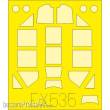 Eduard Accessories EX535 - Bf 109F-4 for Eduard