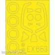 Eduard Accessories EX653 - Spitfire FR Mk.XIV for Airfix in 1:48