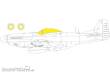 Eduard Accessories EX801 - P-51K TFace 1/48 for EDUARD