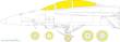 Eduard Accessories EX841 - 1:48 F/A-18F TFace for MENG