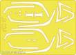 Eduard Accessories JX037 - F-16CJ Express Mask Tamiya in 1:32