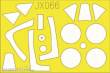 Eduard Accessories JX066 - P-47D-25 Thunderbolt für Hasegawa-Bausatz in 1:32