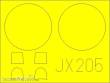 Eduard Accessories JX205 - Fokker D.VII for Wingnut Wings