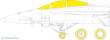 Eduard Accessories JX282 - 1:32 F/A-18F, for REVELL