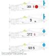 Eduard Accessories JX345 - MC.200 Saetta tactical marking for Italeri
