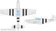 Eduard Accessories EX1119 - P-51B/C D-day stripes EDUARD