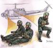 CMK 129-F72080 - US Hubschrauber Besatzung Vietnam