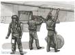 CMK 129-F72305 - French pilot and two mechanics f.1/72 Special Hobby Mirage F.1C model in 1:72