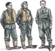 CMK 129-F72326 - Barracuda Crew Members-Standing (3 fig.) in 1:72