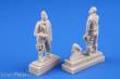 CMK F72369 - Bf 109E ace A. Galland and mechanic in 1:72