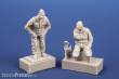 CMK 129-F72372 - 1:72 German He 162A Mechanics (2 pcs.)