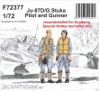 CMK 129-F72377 - 1:72 Junkers Ju-87D/G Stuka Pilot and Gunner