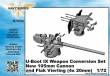 CMK 129-N72020 - U-Boot IX Weapon Conversion set-new105mm cannon a.Flak Vierling f.Revell kit in 1:72