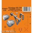 CMK 129-P35037 - Zündapp KS 750 Headlights, drawbar and other improvements 1/35 / for Academy kit