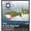 CMK 129-7448 - B-25G Mitchell 75 mm Gun Nose Conversion Set in 1:72