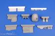 CMK 129-7448 - B-25G Mitchell 75 mm Gun Nose Conversion Set in 1:72