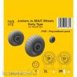 CMK 129-7478 - 1:72 Junkers Ju 88A/C Wheels Early Type (Revell kits)