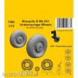 CMK 129-7494 - 1:72 Mosquito B Mk.XVI Undercarriage Wheels / Airfix kit only