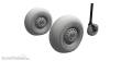 CMK 129-7499 - 1:72 Lancaster Mk.I/III Mainwheels and Tailwheel w/Leg